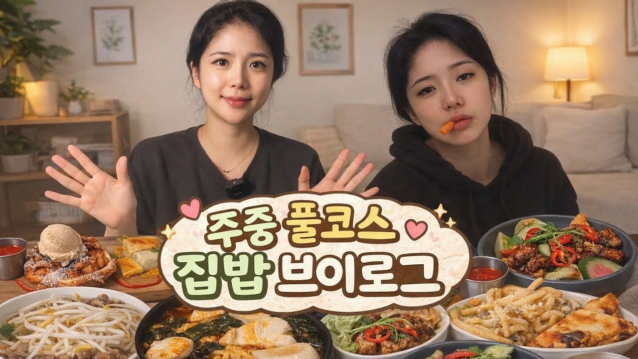 주말 브이로그! Joey에서 외식하고 집에서 집밥까지 알차게 먹는 하루 🍜🍗불닭볶음탕면, 쌀국수, 코스트코 치킨, 유산슬까지 리얼 먹방 브이로그!