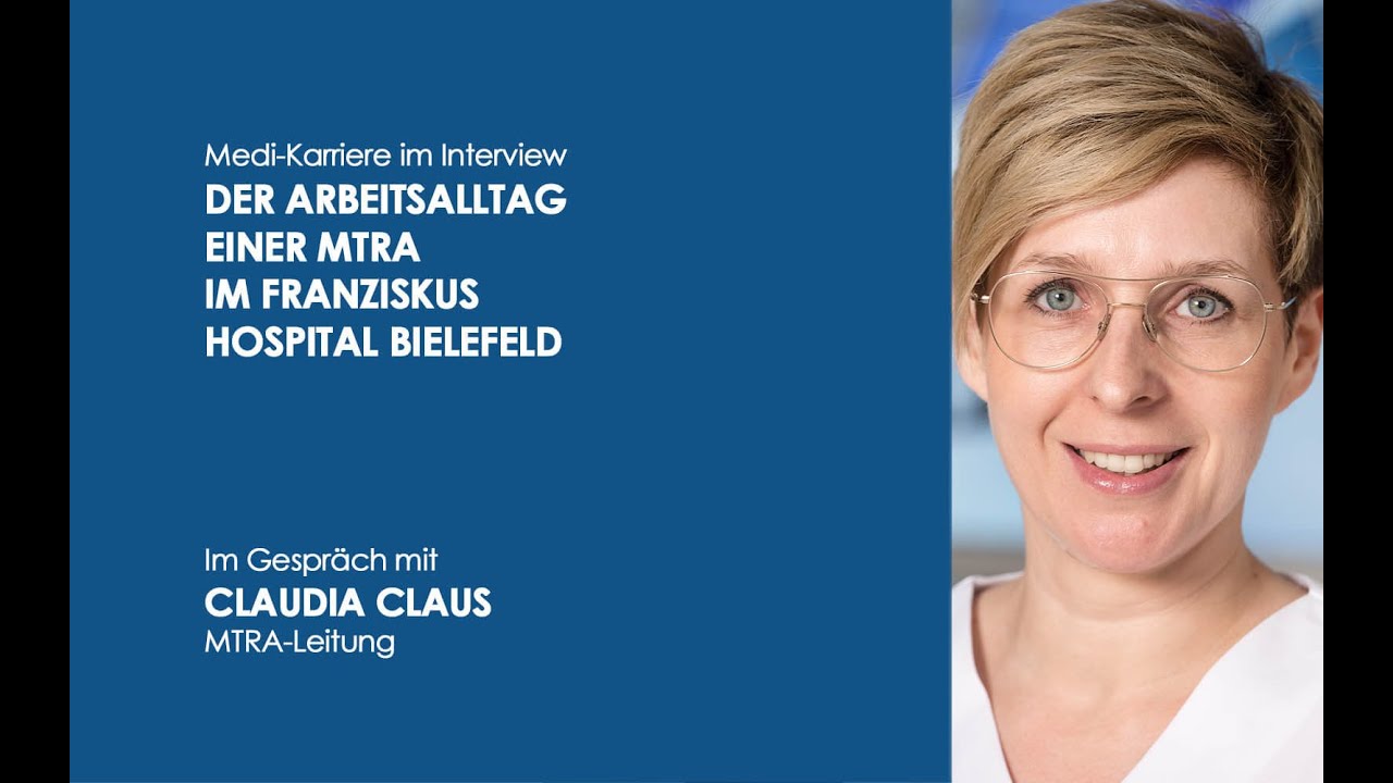Der Arbeitsalltag als MTRA im Franziskus Hospital Bielefeld