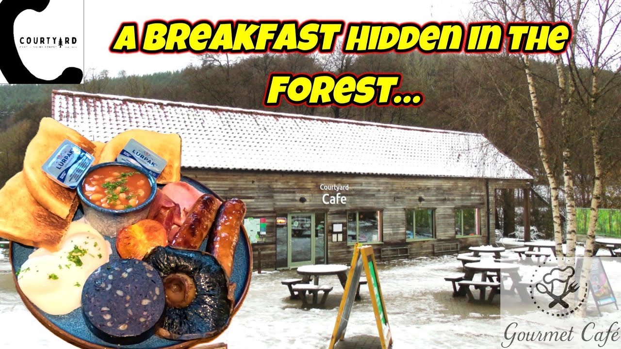Скрытый полный английский завтрак в лесу Далби &mdash; обзор кафе The Courtyard
