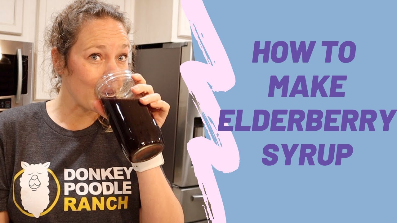 How to Make Elderberry Syrup. {Cold and Flu Killer}