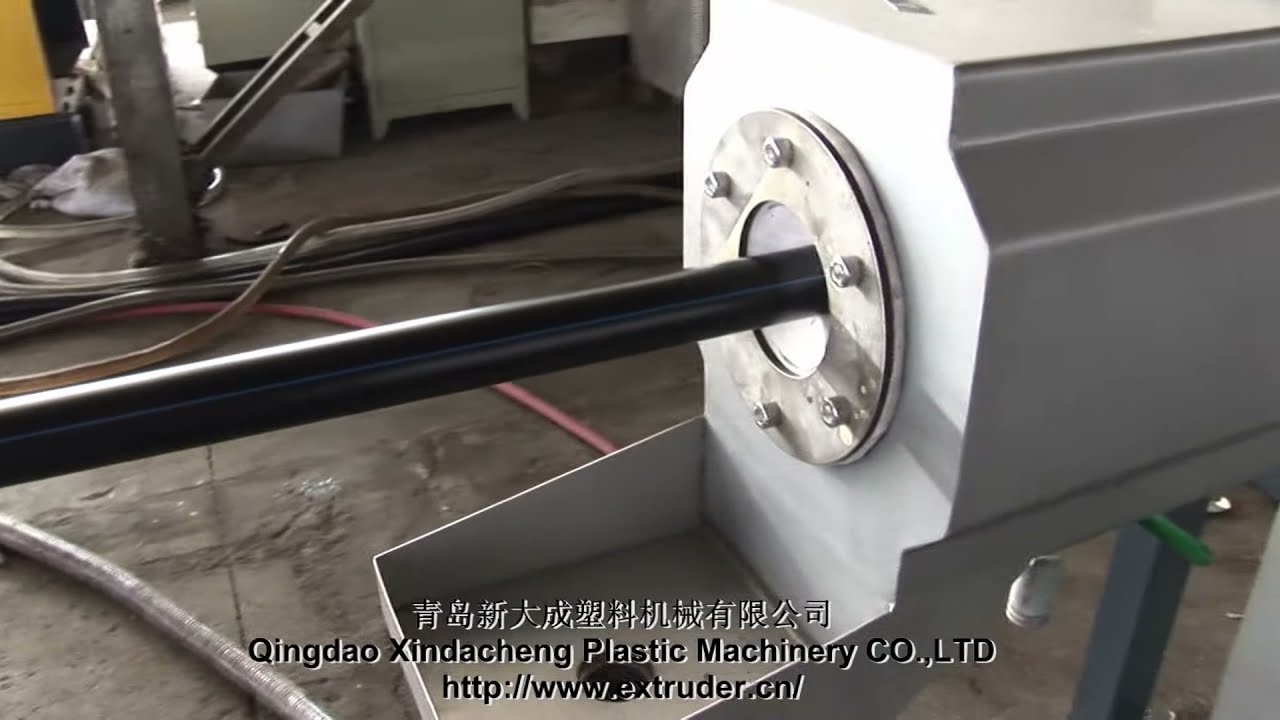 PE pipe production line