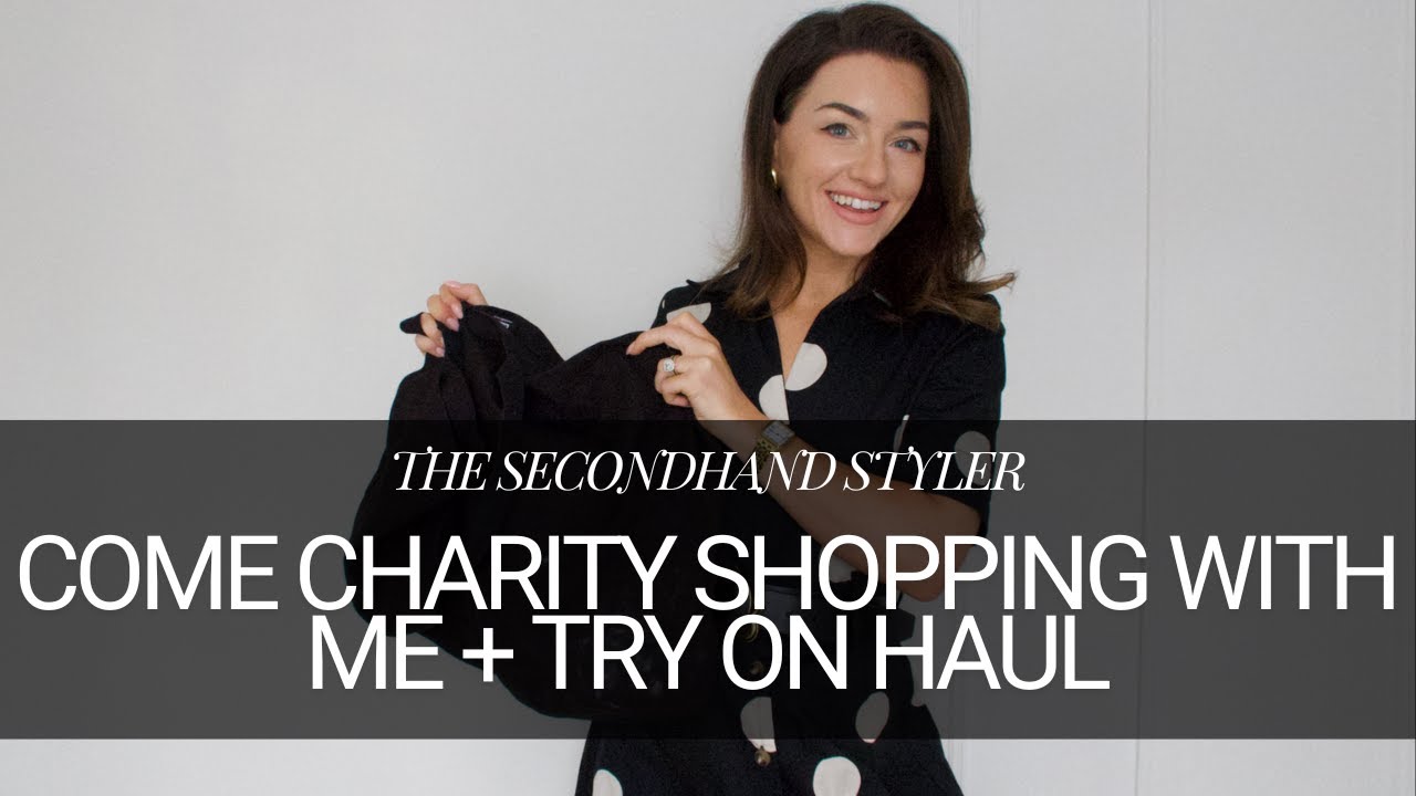 COME CHARITY SHOPPING WITH ME + TRY ON HAUL | I GOT ALL OF THIS FOR JUST £16 | SECONDHAND STYLER