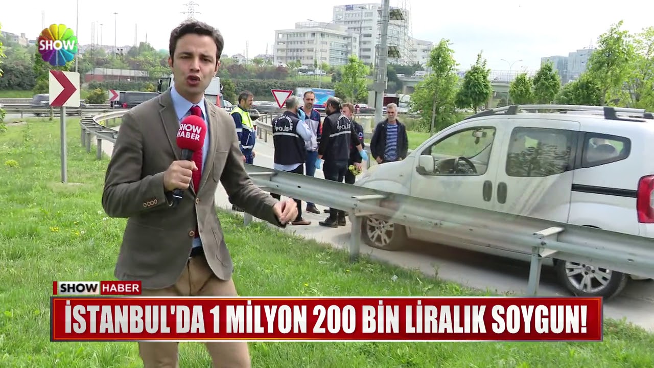 İstanbul'da 1 Milyon 200 Bin Liralık soygun!