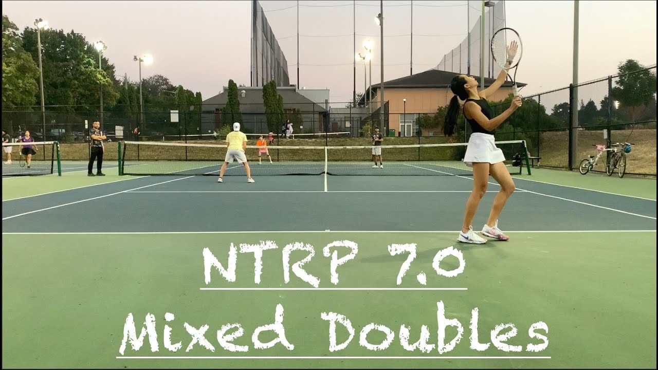 NTRP 7.0 Mixed Doubles Tennis - Team Practice and egg salad sandwich with ham edition
