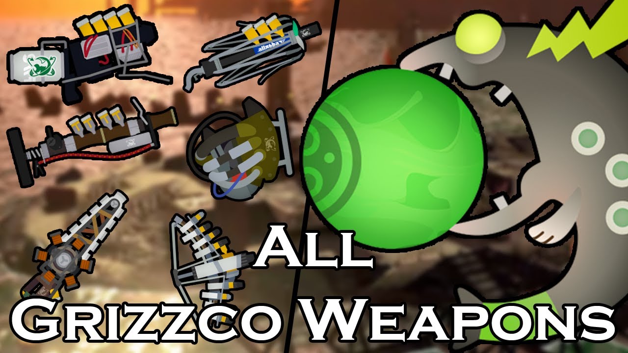 ALL GRIZZCO WEAPONS VS. HORRORBOROS | Splatoon 3 Salmon Run