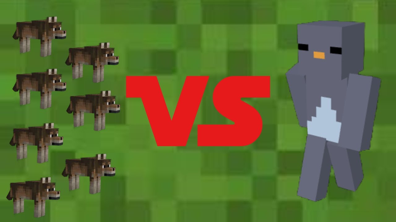 100 Wolves VS One Player