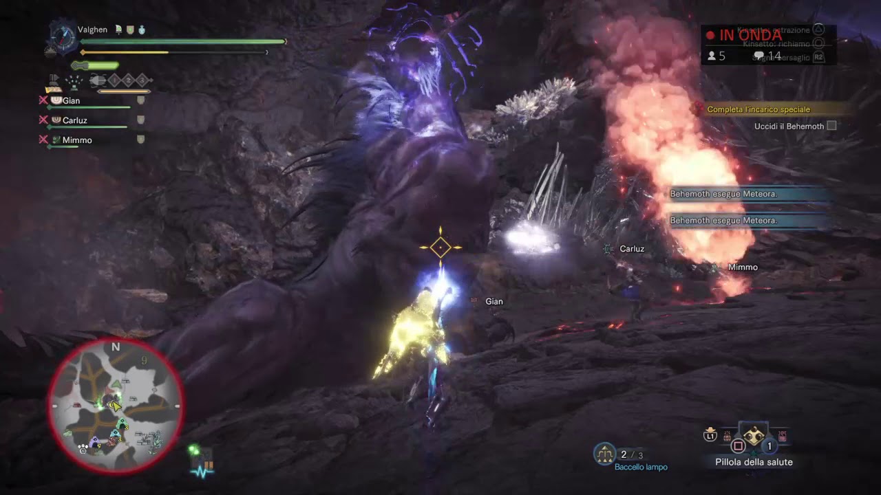 Il Behemoth delle bestemmie [Live MHW]