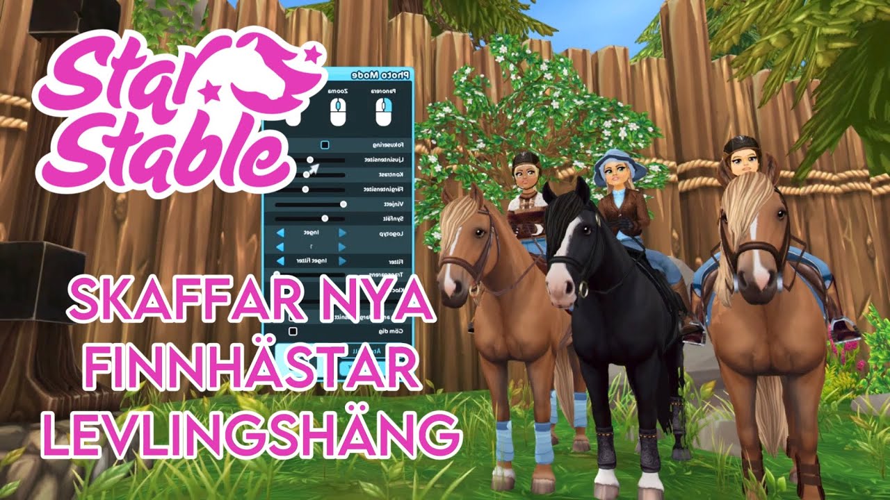 SKAFFAR NYA FINNHÄSTAR + LEVLINGSHÄNG - Star Stable Online