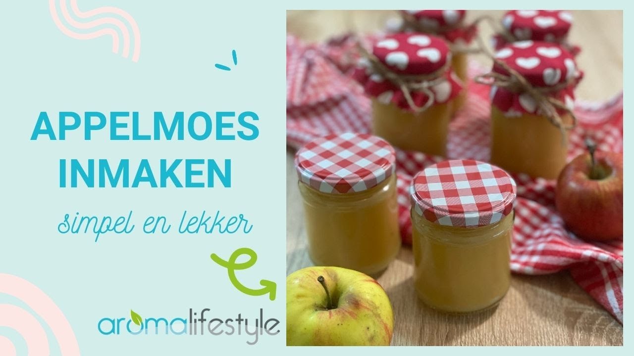 Appelmoes inmaken, ideaal voor beginners en super makkelijk.
