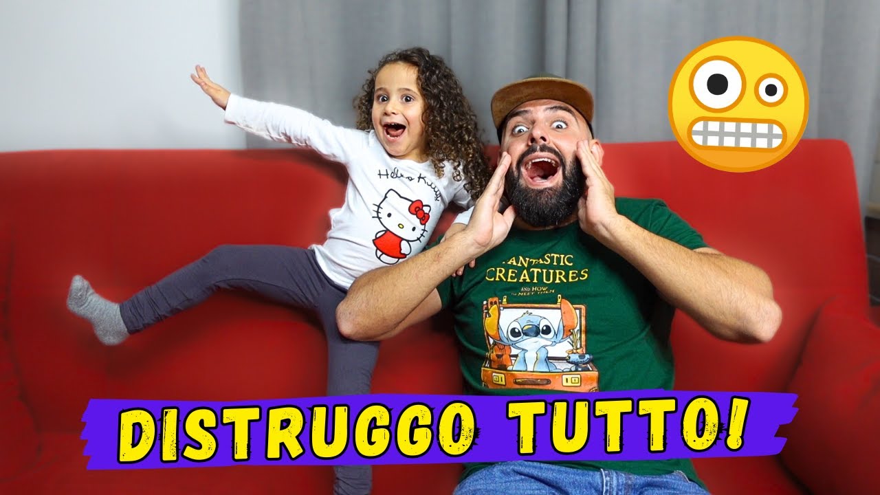 NOEMI VEDE LA MIA CASA PER LA PRIMA VOLTA!