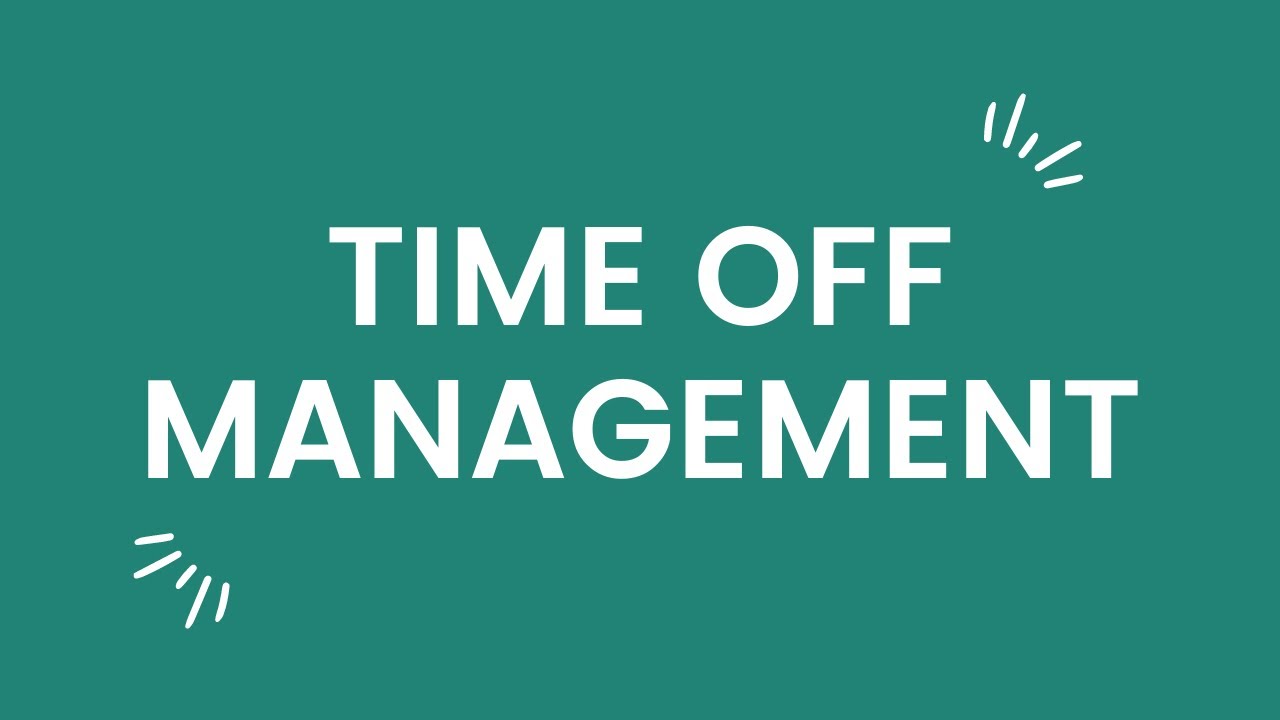 Time Off Management