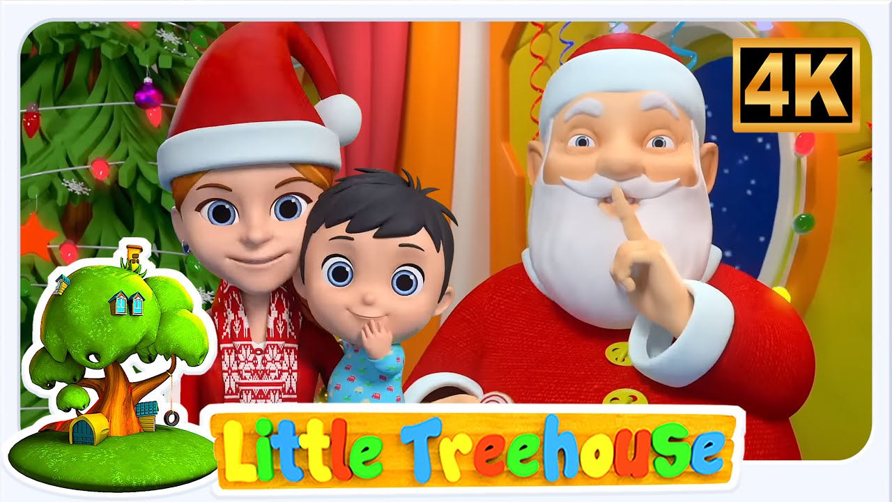 Santa Is On His Way, Merry Christmas, Nursery Rhymes and Kids Songs