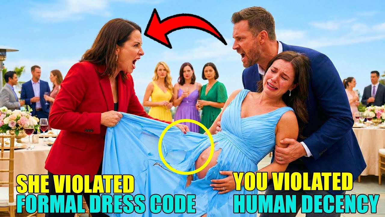 KAREN RIPPED MY Pregnant Wife's Dress at Gala—Her Water BROKE....