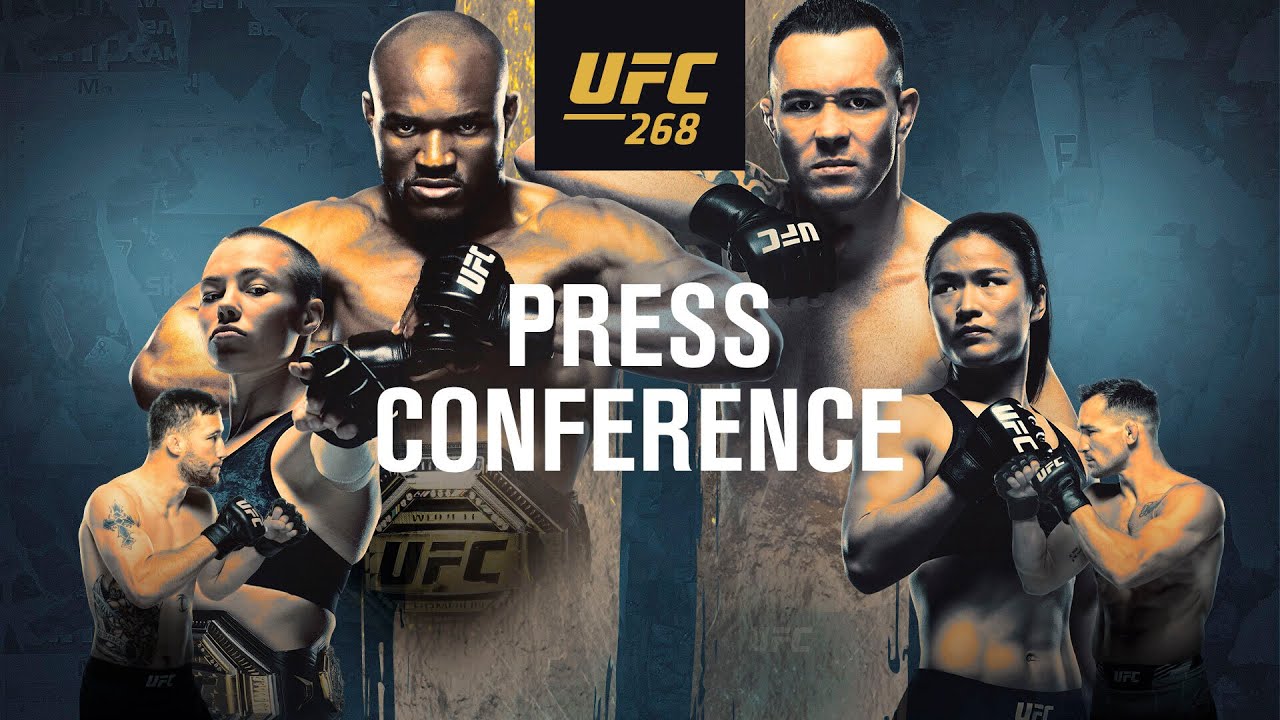 UFC 268: пресс-конференция перед боем