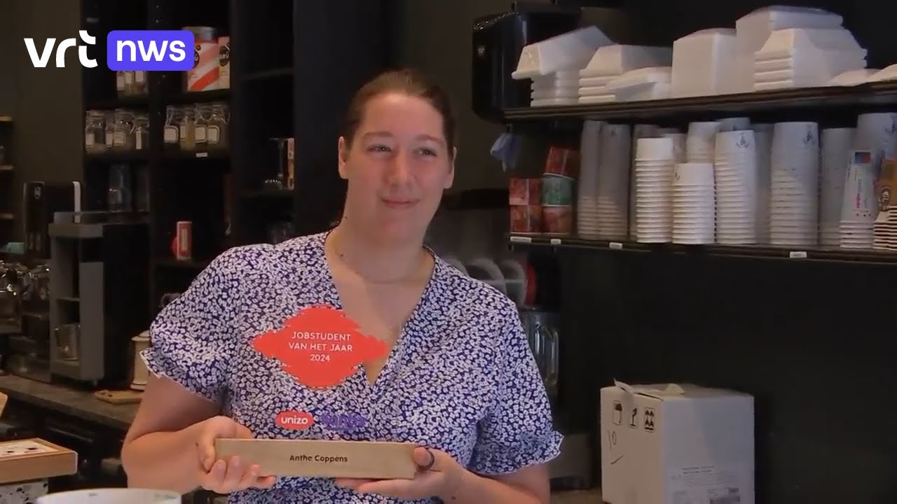 Anthe is Jobstudent van het Jaar
