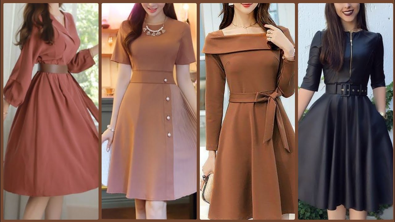 Gorgeous fashionable Party wear skater dresses collection for women and Girls 2022