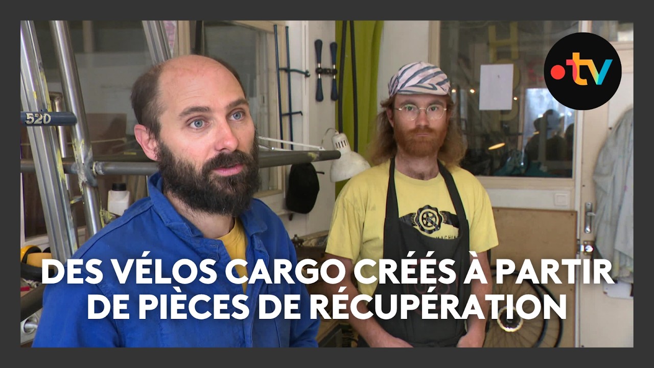 Ces v&eacute;los cargos sont cr&eacute;&eacute;s &agrave; partir de pi&egrave;ces de r&eacute;cup&eacute;ration