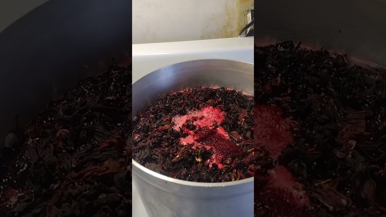 My way of making hibiscus juice