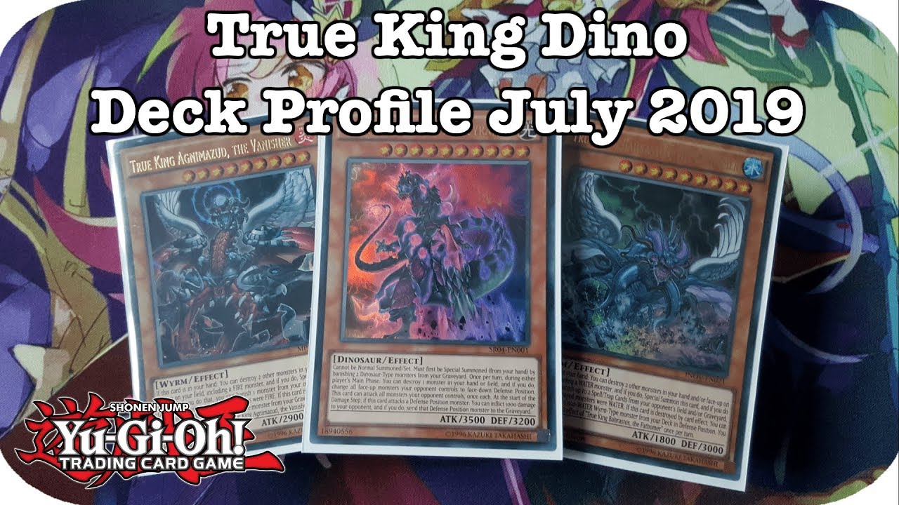 Yugioh: True King Dino Deck Profile July 2019 (Post-Banlist)