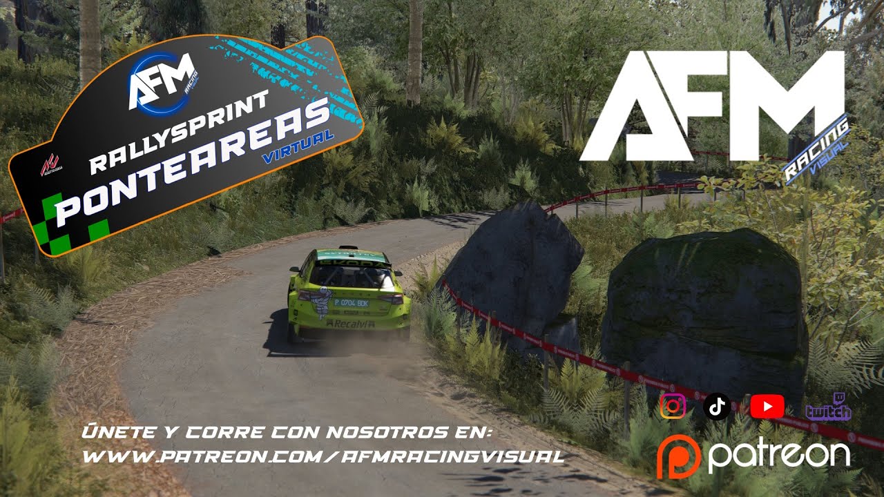 Tramo Ponteareas Assetto Corsa (Dirección Normal) - AFM Racing Visual