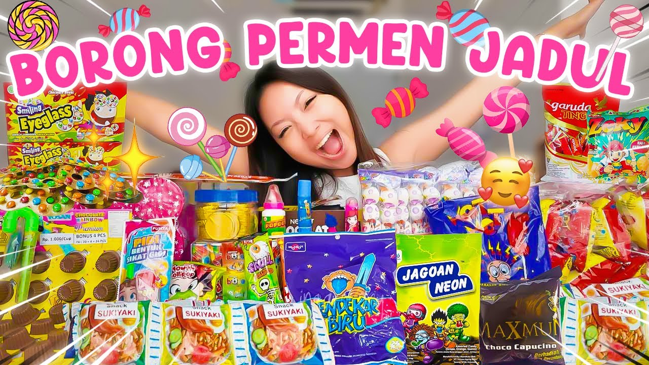 BORONG SEMUA PERMEN JADUL ANEH  + SNACK ISI&nbsp;UANG&nbsp;🤯😱💰
