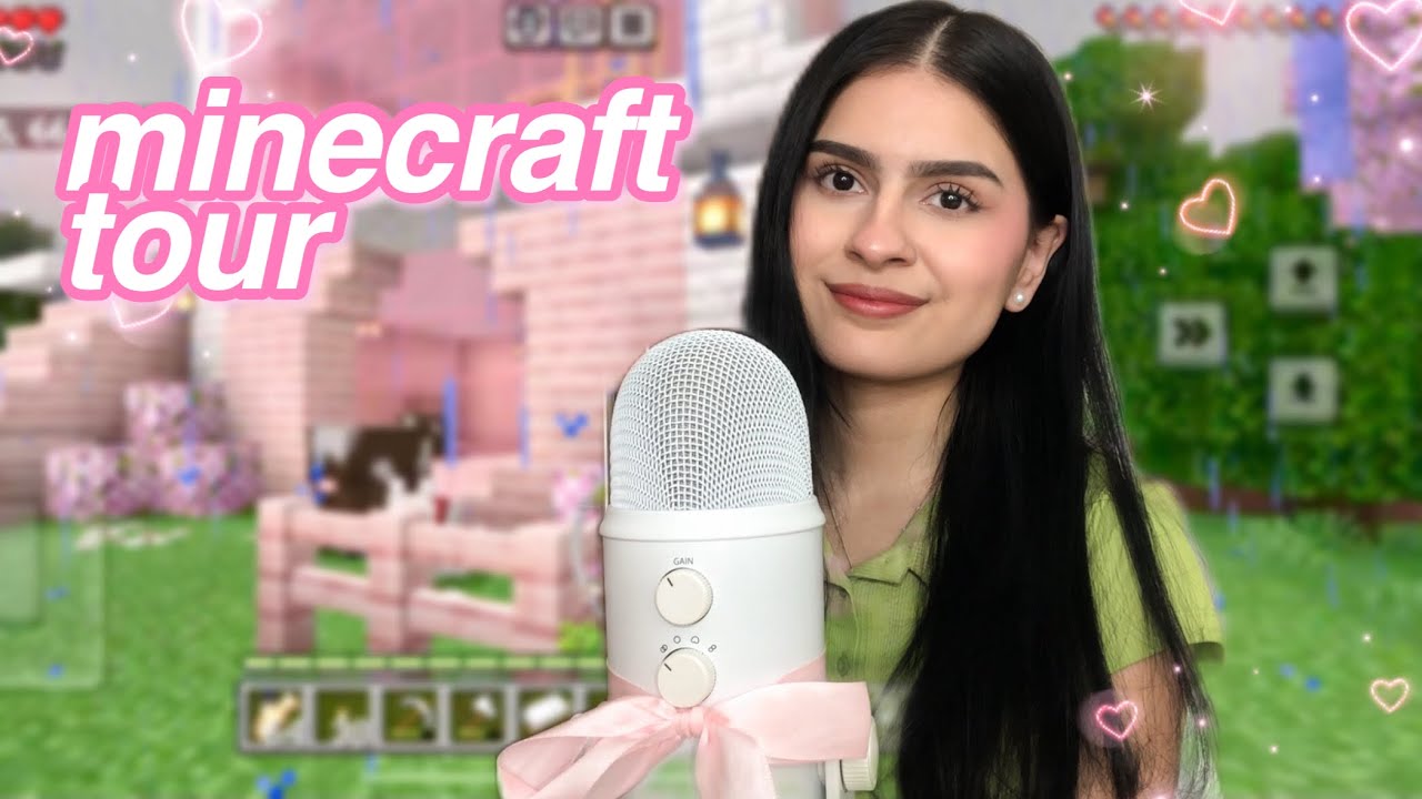 asmr | tour por mi mundo en minecraft (2)