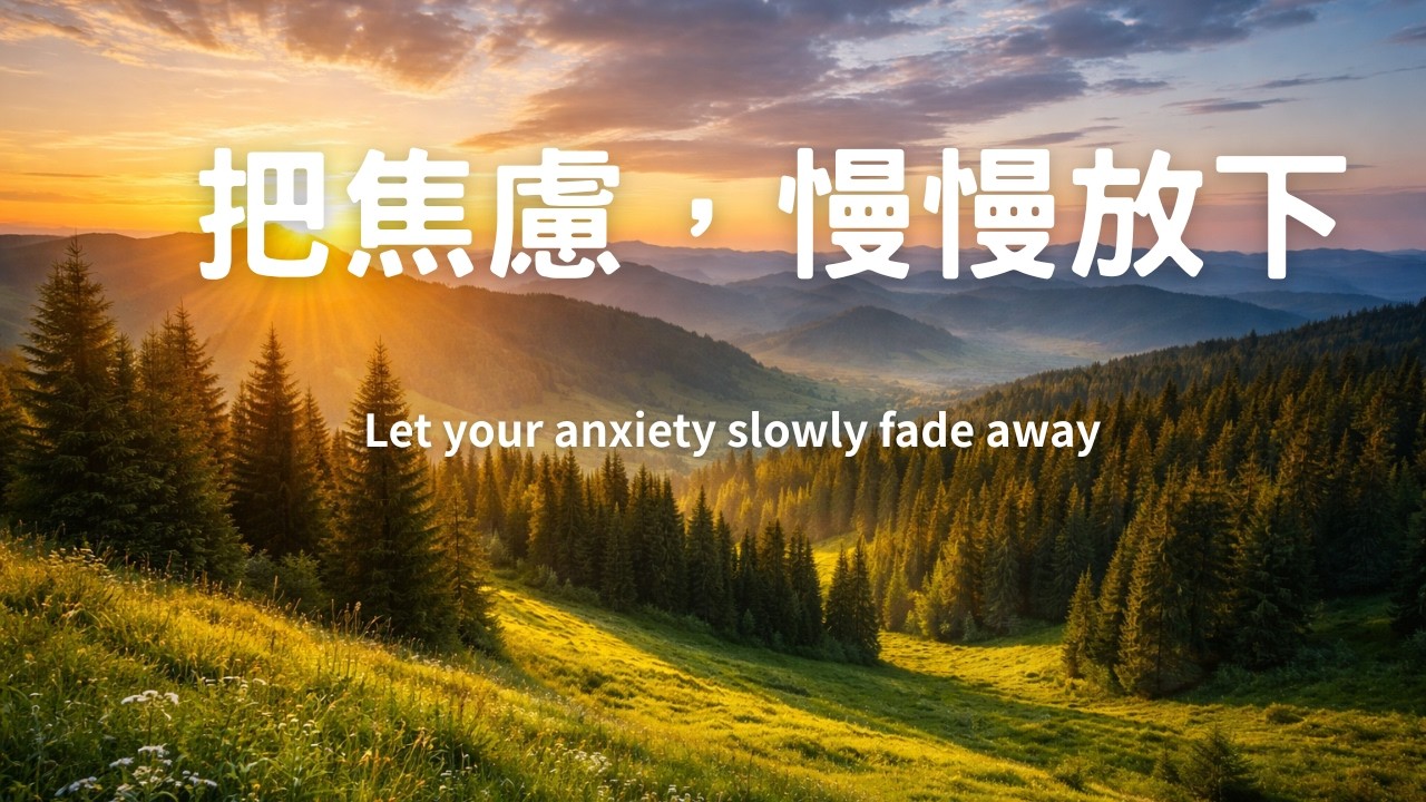 🌿把焦慮，慢慢放下溫柔鋼琴音樂🌿Let Your Anxiety Slowly Fade Away Gentle Piano Music#療癒系音樂#背景音樂#讀書音樂#relaxingmusic
