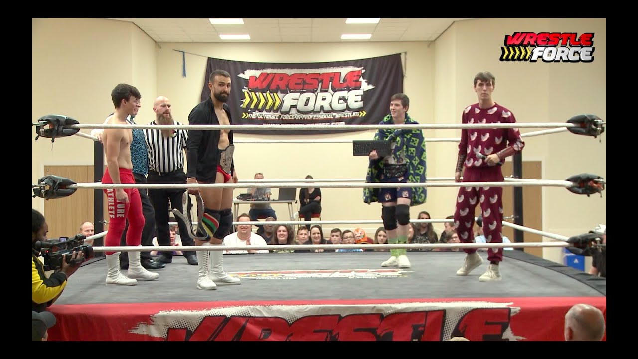 James Pharrell & Danny Haines vs Super Chapman Bros WRESTLEFORCE Live in Wickford 08.10.22