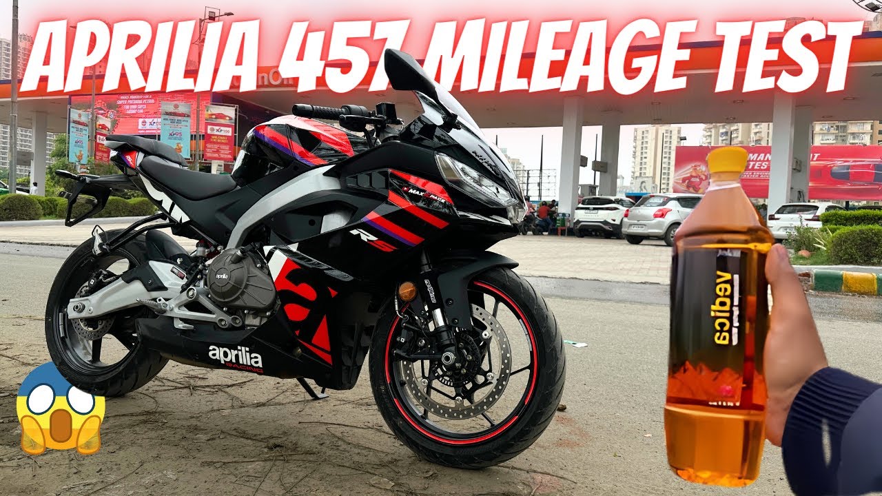 Aprilia RS457 Mileage test | Unexpected from this beast