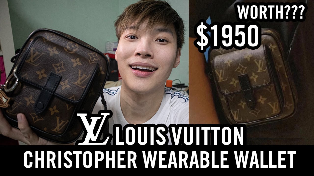 Louis Vuitton Christopher Wearable Wallet/Bag Review [UNBOXING] NEW 2020* | Kife Wee