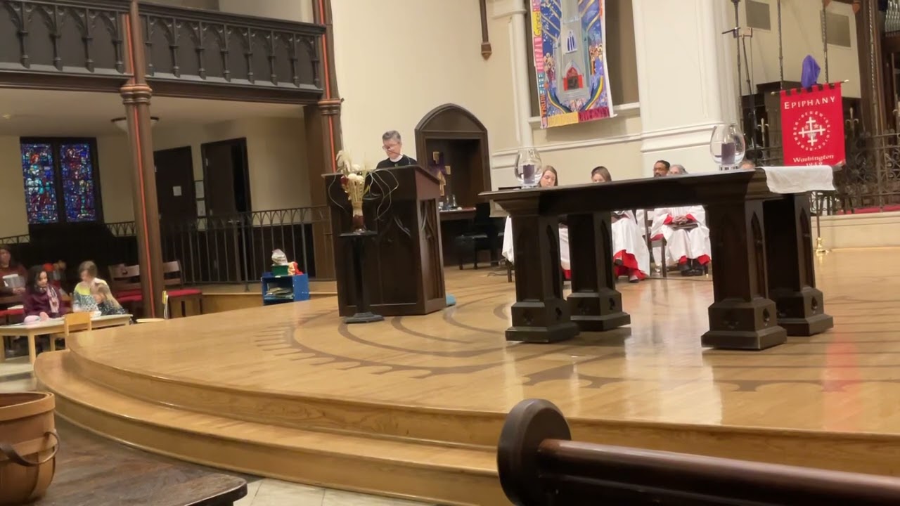Honoring Maria Hunter at The Church of The Epiphany. 