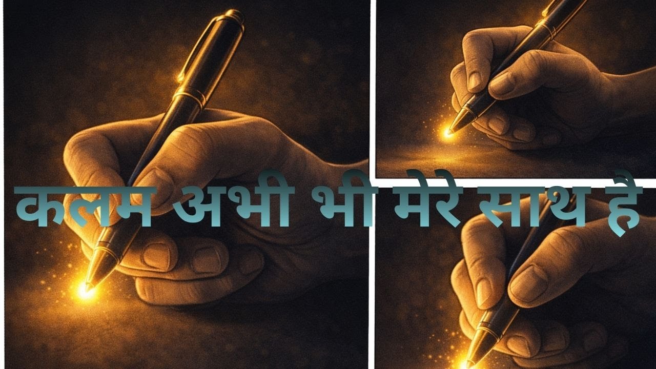 कलम अभी भी मेरे साथ है | Kalam Abhi Bhi Mere Saath Hai – Motivational Song for Students | pk