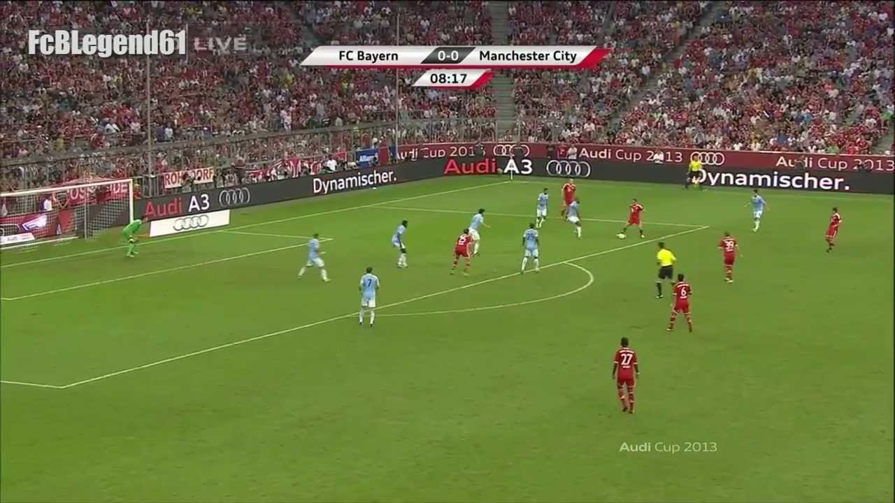 Toni Kroos vs. Manchester City / Audi-Cup Final 2013 / HD