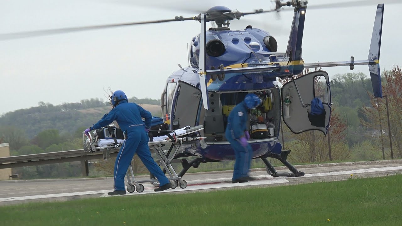 2021-05-02 Mayo Clinic Patient Transport Helicopter