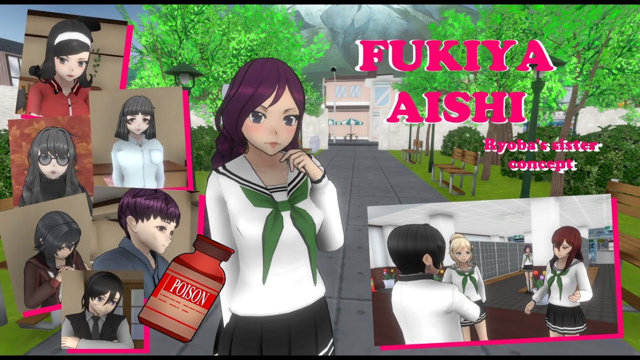 Fukiya Aishi - Ryoba's sister - Concept Video - Yandere Simulator