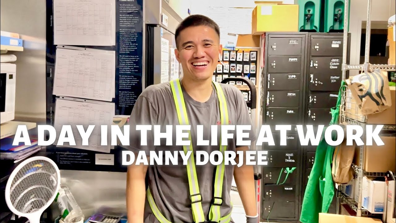 DANNY DORJEE : A DAY IN THE LIFE AT WORK 😎💪