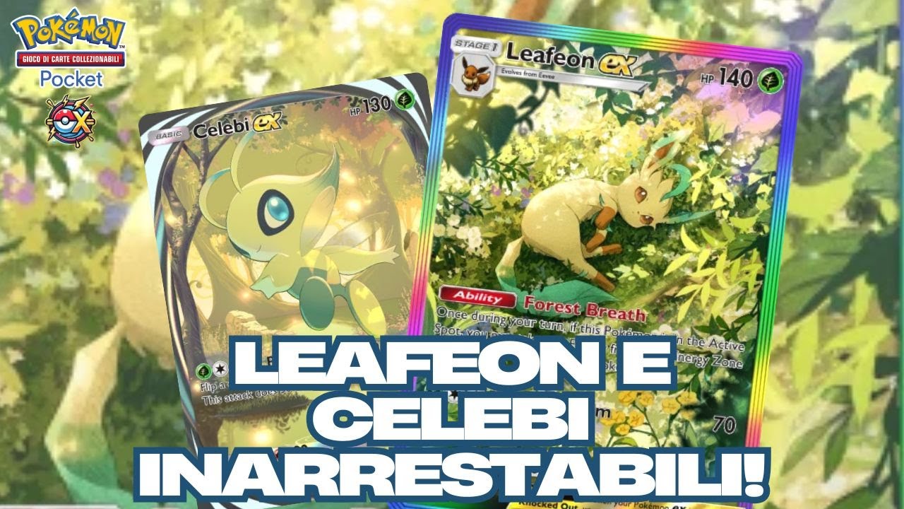 Leafeon & Celebi È PURA FOLLIA! Pokemon Pocket