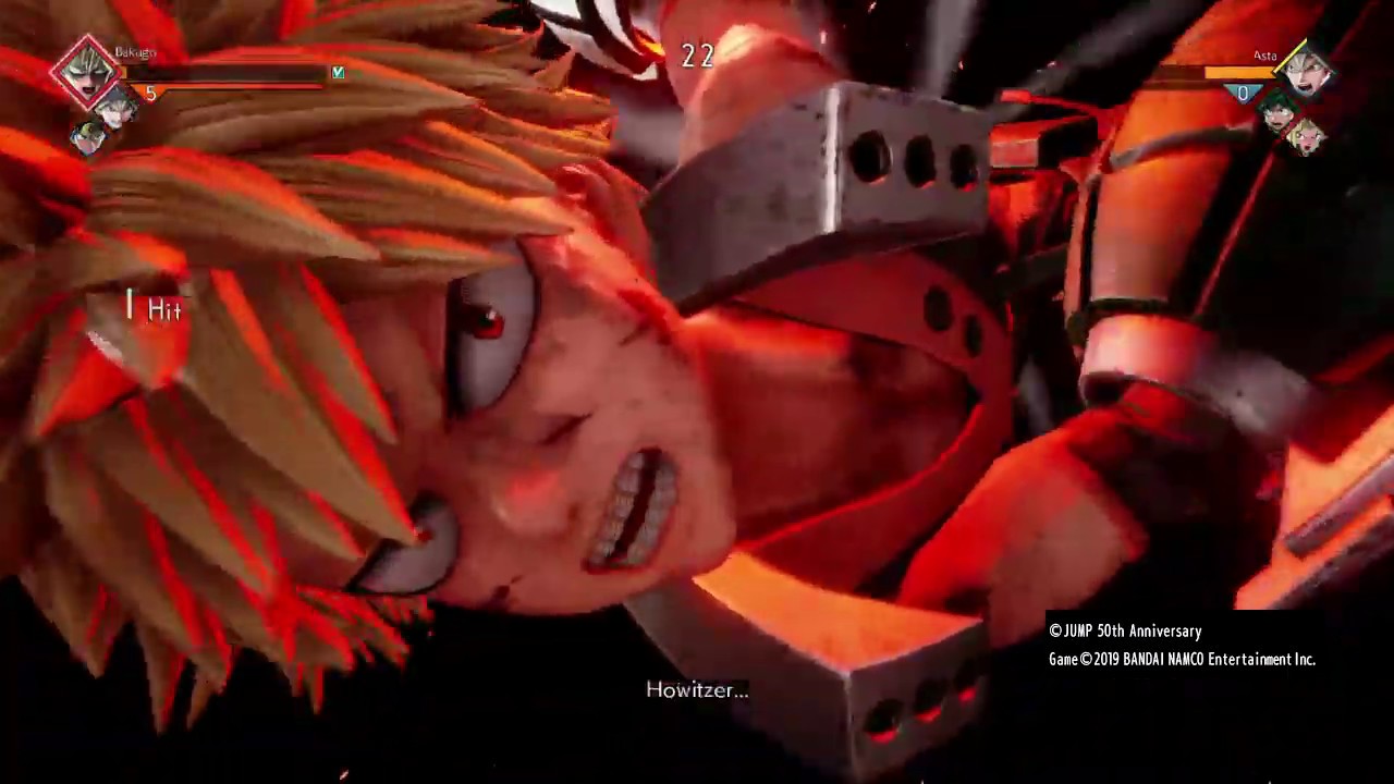 JUMP FORCE: Bakugo Katsuki Vs. Izuku 