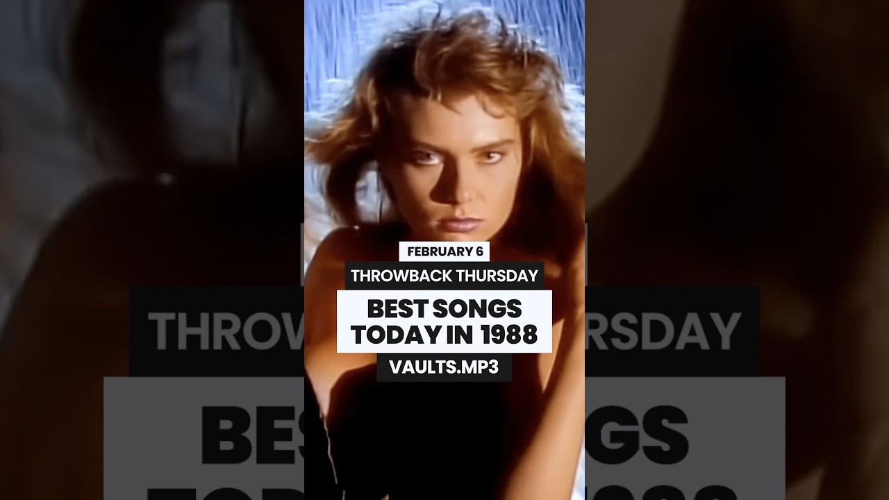 BEST SONGS TODAY IN 1988 ✨THROWBACK THURSDAY #music #80s