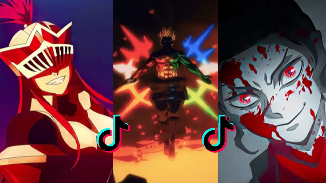 Anime Badass Moments TikTok Compilation #6 II TikTok Compilation II Anime Edits