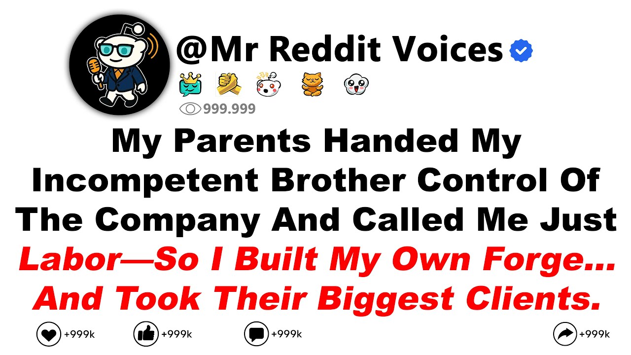 My Parents Handed My Incompetent Brother Control Of The Company And Called Me Just Labor—So I Built