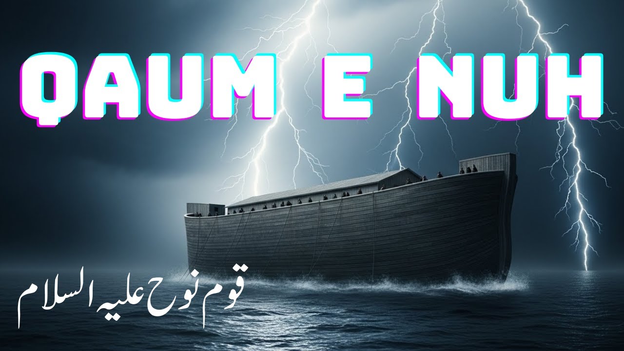 Hazrat Nuh (AS) Ki Mukammal Dastan | Qaum e Nuh Ka Anjaam | Toofan e Nuh