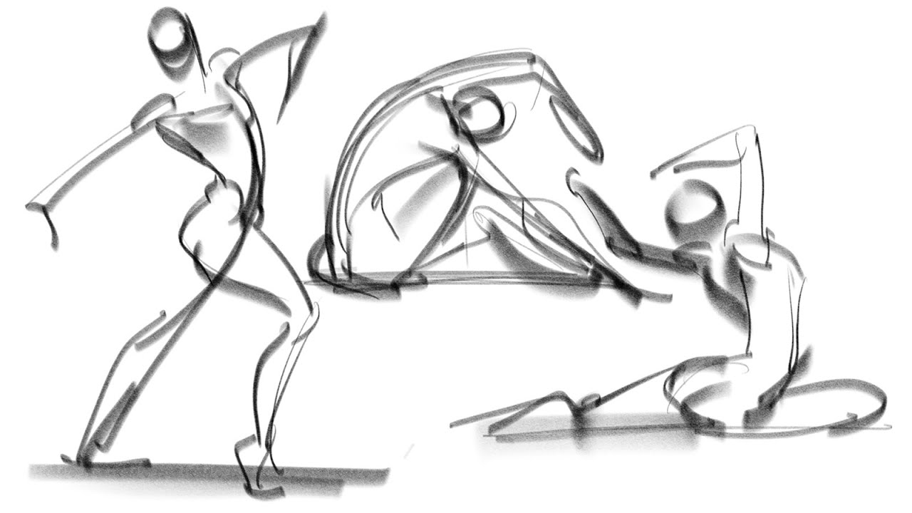 Digital Gesture Drawing with NORM