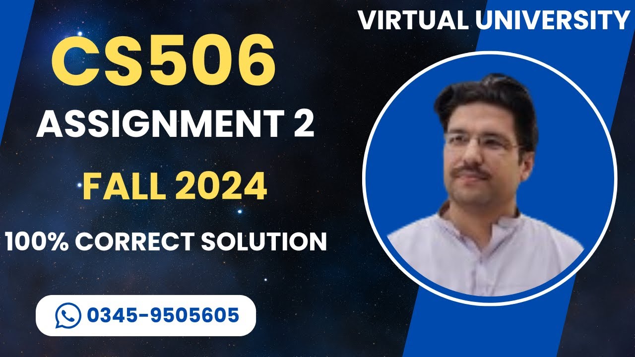Cs506 Assignment 2 Solution Fall 2024 | CS506 Assignment 2 Correct solution