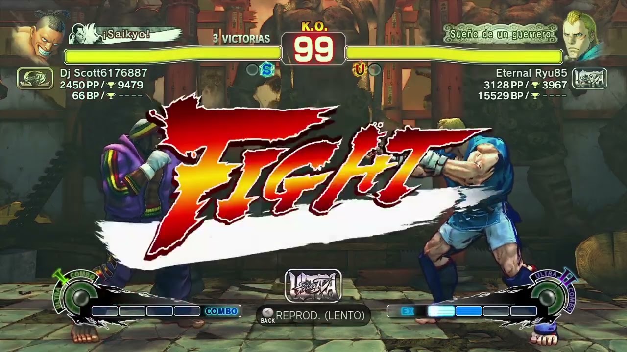 Eternal Ryu85 [abel] vs Dj Scott [dee jay] OMEGA 