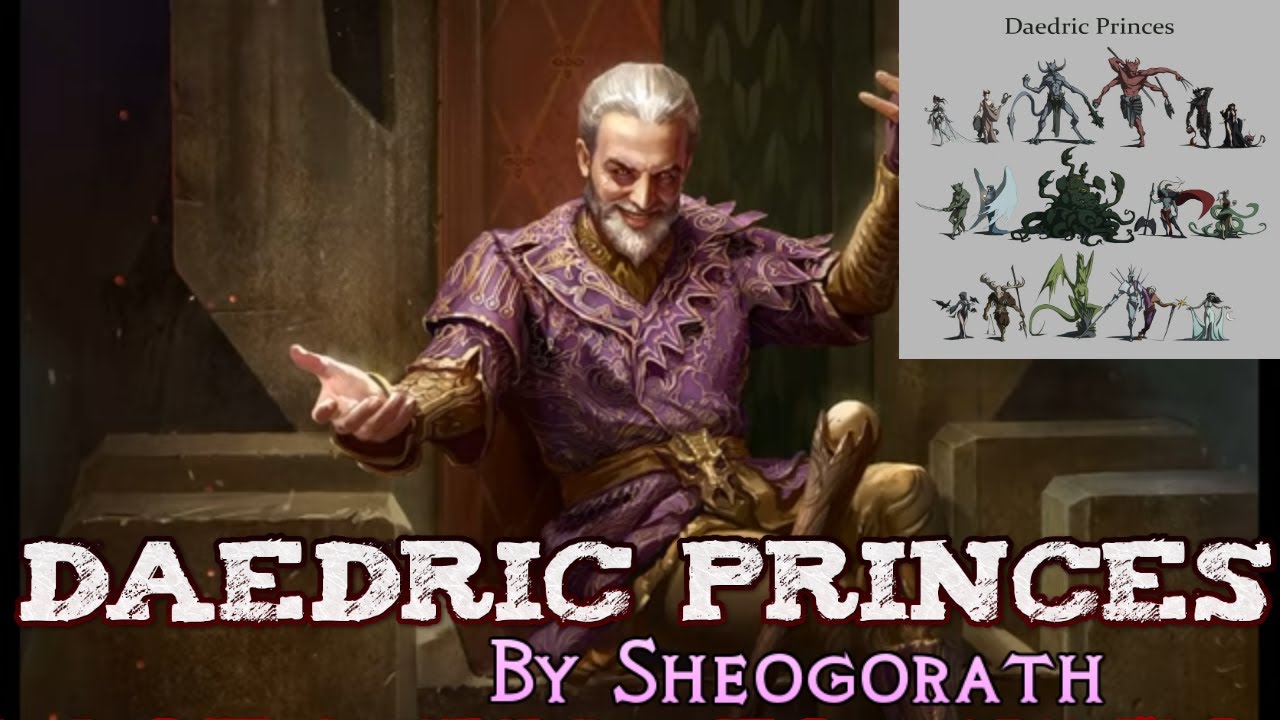 Sheogorath Helps You Pick Daedric Princes