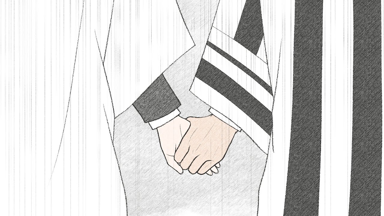 【鬼滅の刃/手描き】伊黒小芭内&甘露寺蜜璃(おばみつのうた)/笹葉に鈴らん【オリジナル曲】