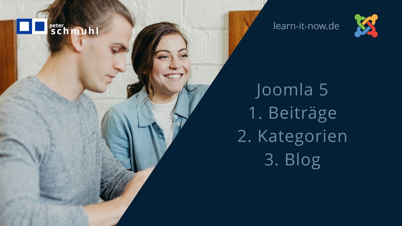 Beiträge, Kategorien im Blog erstellen - Joomla 5 Tutorial, deutsche Anleitung [2024]