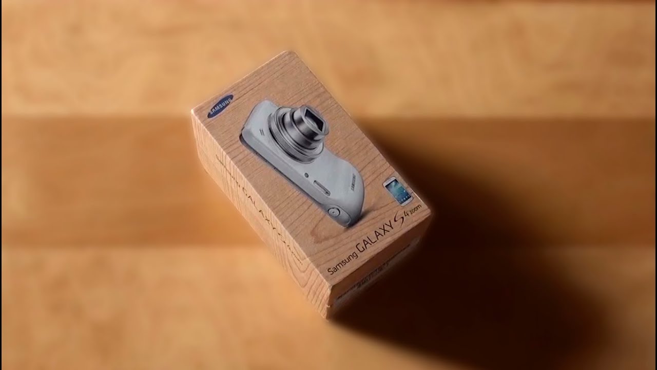 Распаковка Samsung Galaxy S4 Zoom