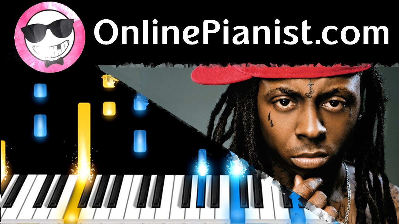 How to play Mirror by Lil Wayne ft. Bruno Mars - Piano Tutorial